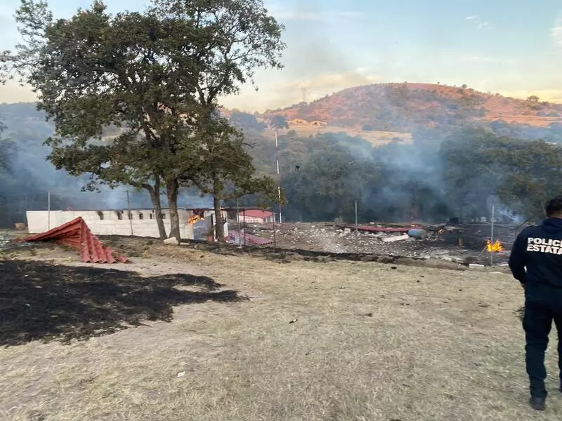 Este jueves, explotó un polvorín en Santa Cruz Alpuyeca.