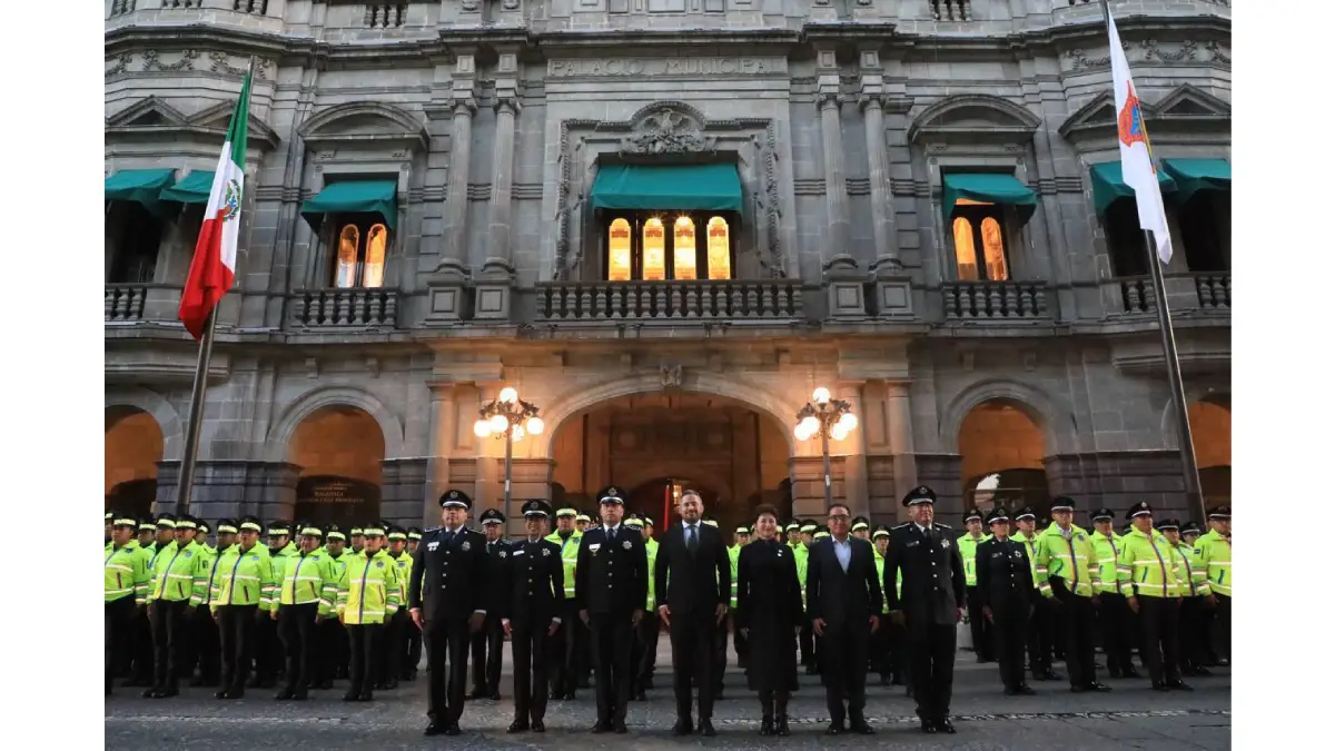 Se realiza último pase de lista a elementos de la Secretaría de Seguridad Ciudadana