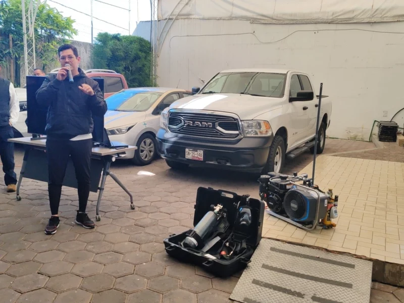 FOTOS: Llega equipo de alta tecnología a la Comisión de Búsqueda de Personas en Puebla
