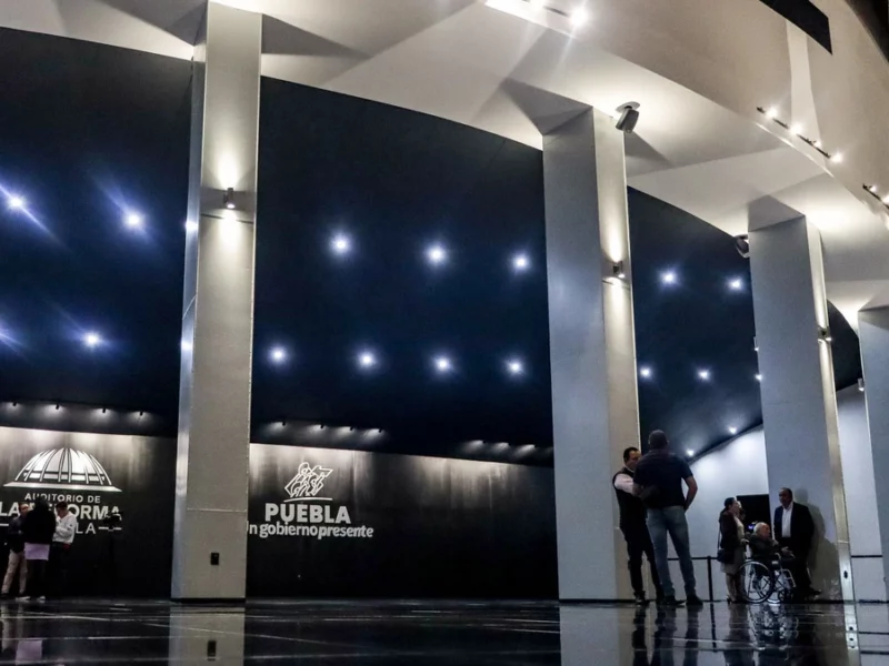 Convenciones y Parques destaca rescate de espacios públicos de Puebla: auditorios, teatros y Planetario   