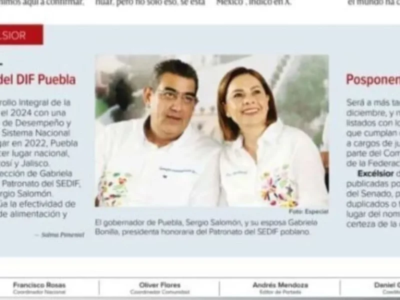 Gaby Bonilla dejará al DIF de Puebla entre los mejores de México 