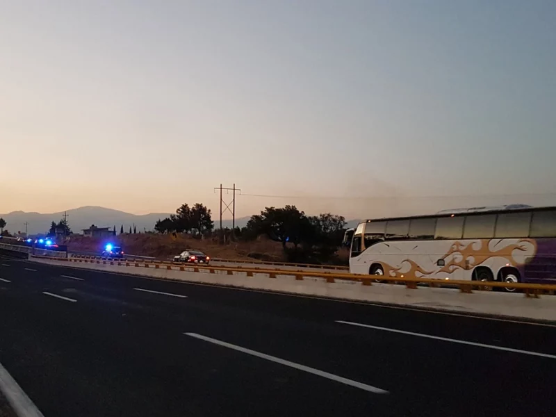 Muere hombre atropellado en la autopista México-Puebla 
