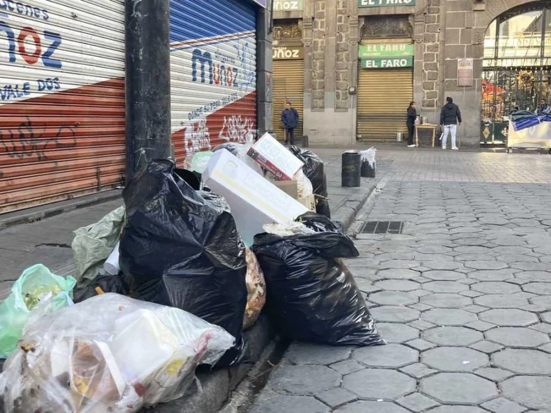 Horarios de recolección de basura para el 24 y 25 de diciembre en Puebla