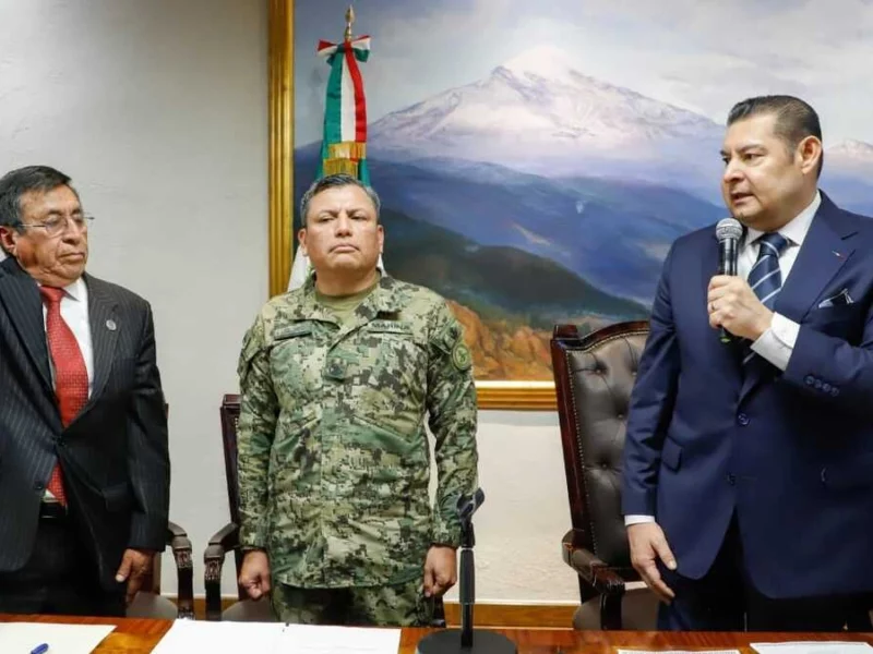 Aguilar Viveros llega al Consejo Estatal de Seguridad de Puebla  
