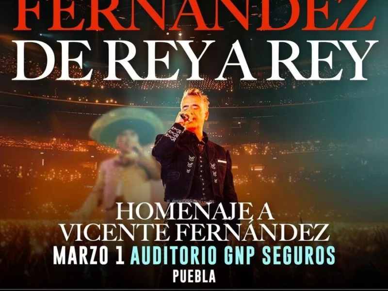 “De Rey a Rey”: Alejandro Fernández rinde tributo a su padre con concierto en Puebla  
