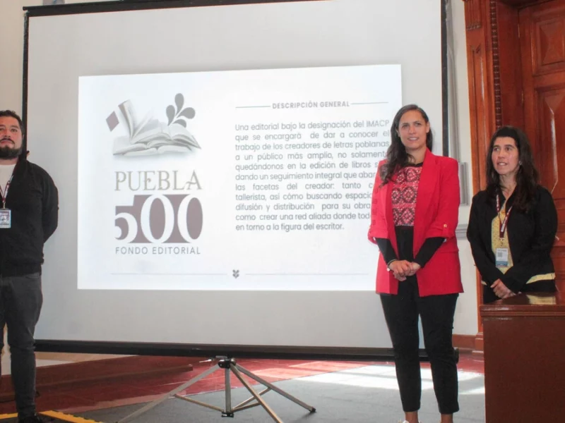 Puebla 500 Años Fondo Editorial publicará libros de escritores poblanos y abre convocatoria  