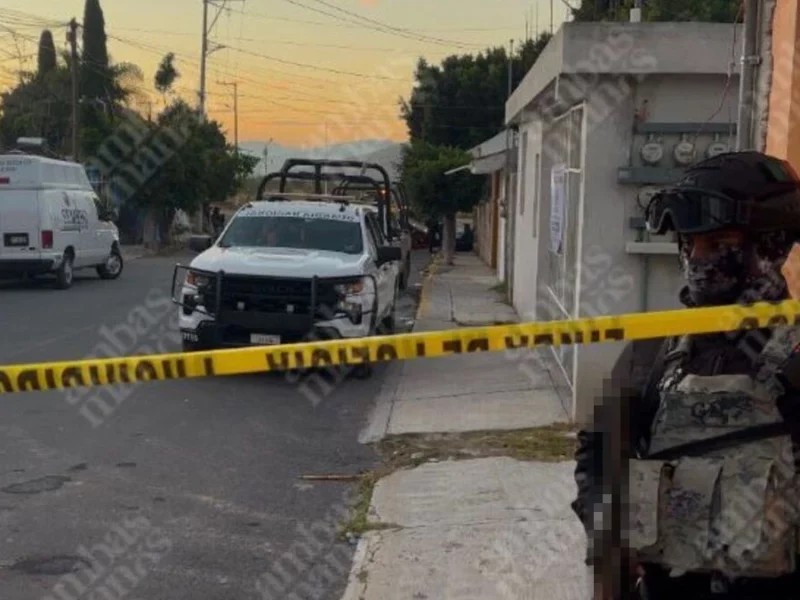 FOTOS: Matan a balazos al candidato a la presidencia auxiliar de San Pedro Zacachimalpa