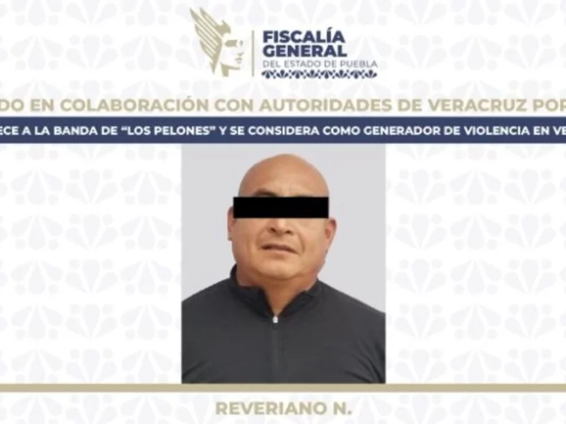 Detienen a Reveriano N., líder de “Los Pelones” y ex alcalde de Coxquihui, Veracruz