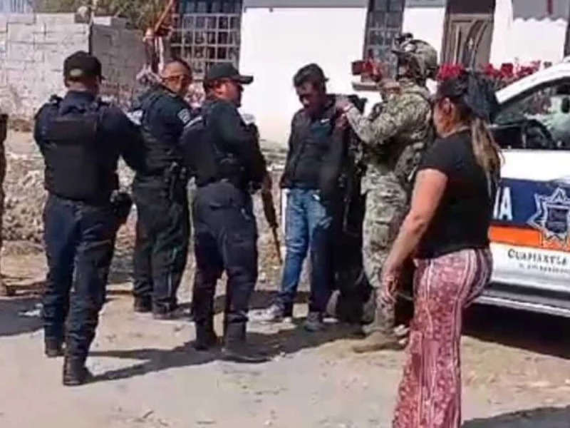 Vecinos de Cuapiaxtla de Madero detienen a presunto ladrón; sus cómplices escaparon