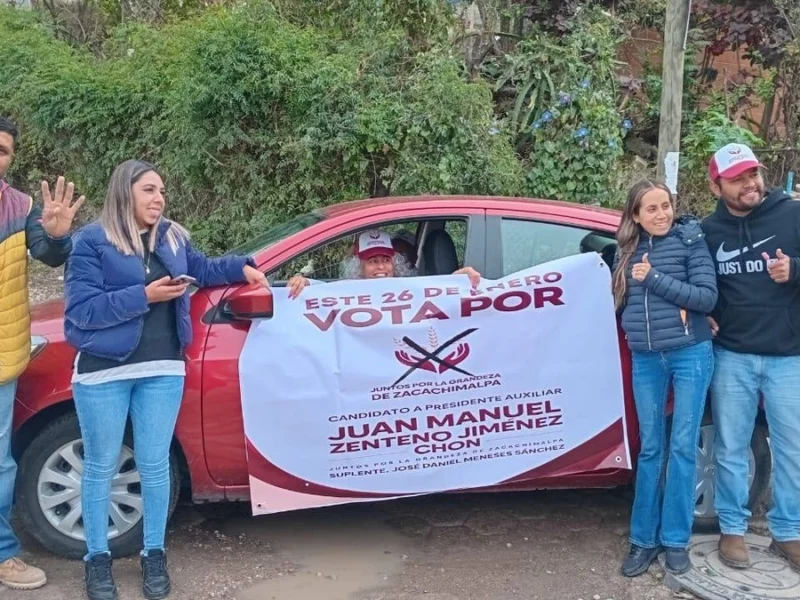Suplente de Juan Manuel Zenteno tomará su lugar por la presidencia auxiliar de Zacachimalpa