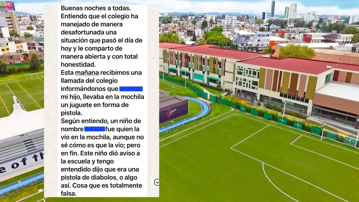 Un alumno de primaria lleva una pistola al Colegio Americano y la dirección oculta información  