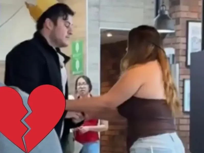 Burger King busca a cliente que propuso matrimonio y fue rechazado el 14 de febrero