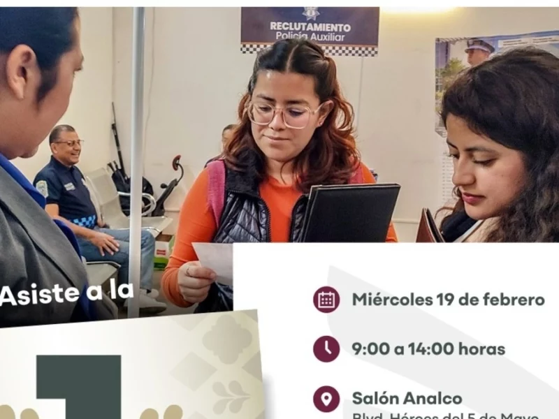 Anuncian la Feria del Empleo en Puebla capital: fecha y lugar  