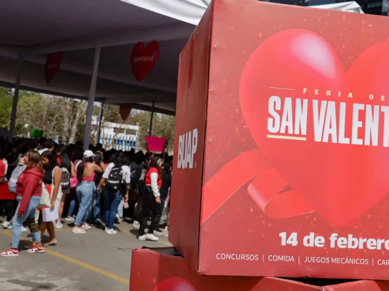 ¿Estudias en la BUAP? Así puedes colocar un puesto en la Feria de San Valentín  