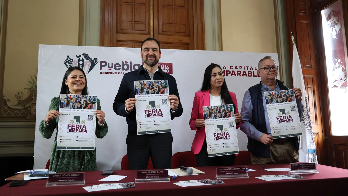 Ofertarán más de 2 mil vacantes en la Feria del Empleo de Puebla capital  