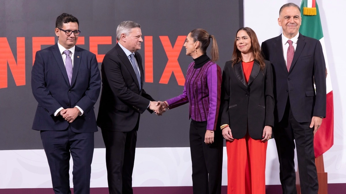 Netflix anuncia inversión de mil millones de dólares en México 
