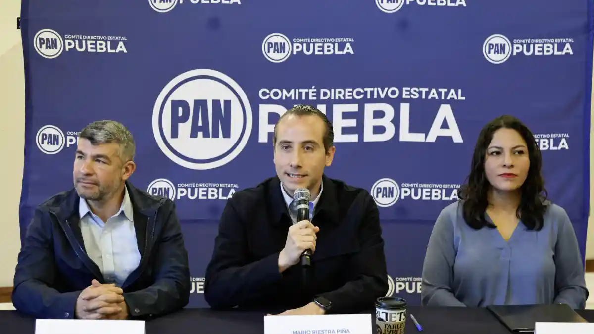 El PAN aspira a ganar en 2027, 60 alcaldías de Puebla: Mario Riestra.