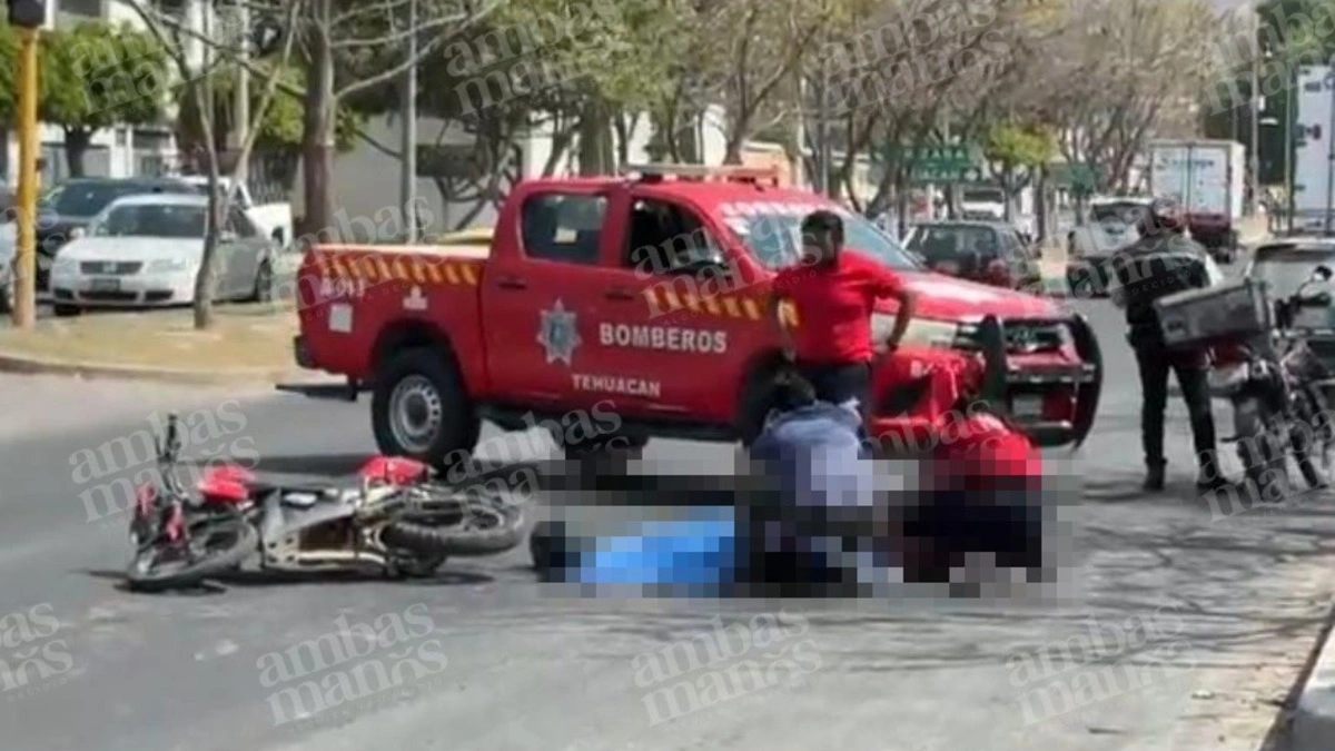 Madre de familia muere aplastada por un camión en Tehuacán 