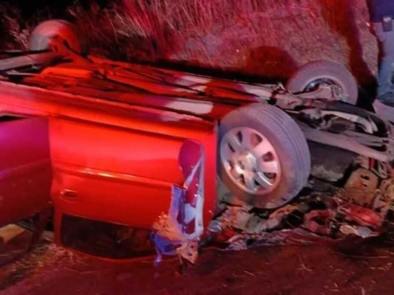 Cinco maestros se accidentan en la carretera El Seco-Azumbilla
