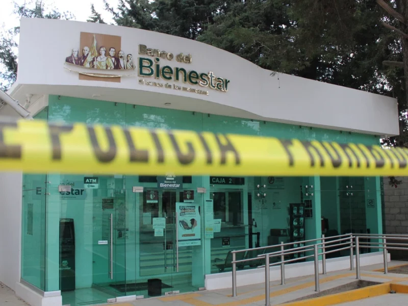 Tres bancos del Bienestar en Puebla han sido asaltados; descartan más sucursales