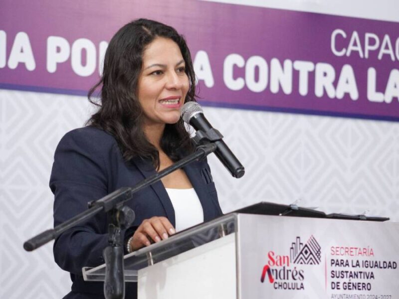 San Andrés Cholula capacita a servidoras y servidores públicos en materia de violencia política de género