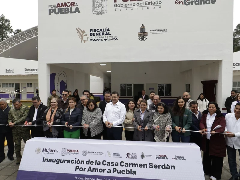 Inauguran Casa Carmen Serdán en Huauchinango; es la cuarta en Puebla 