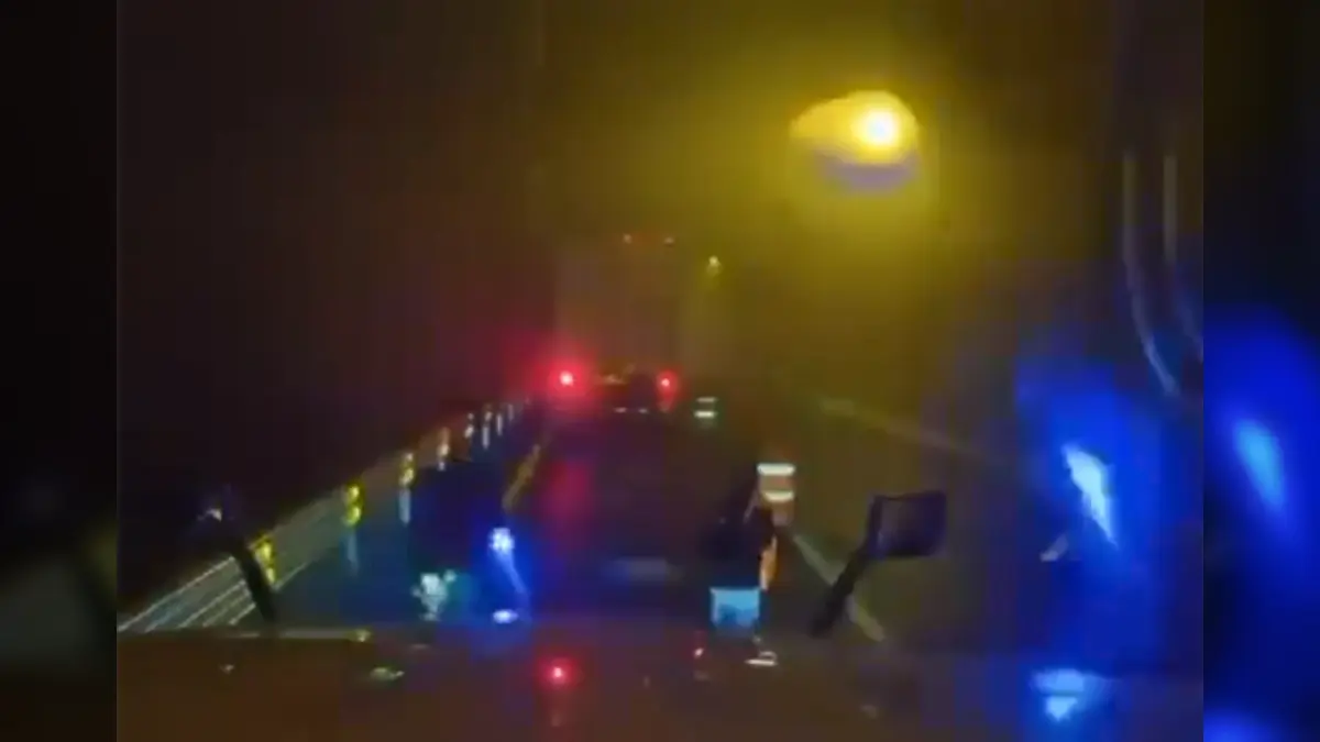 VIDEO: Exhiben otro falso retén en la autopista Puebla-Orizaba