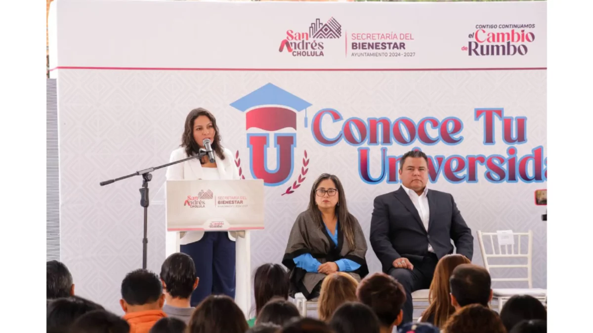 Fortalece Lupita Cuautle la educación en San Andrés Cholula con la feria "Conoce tu Universidad"
