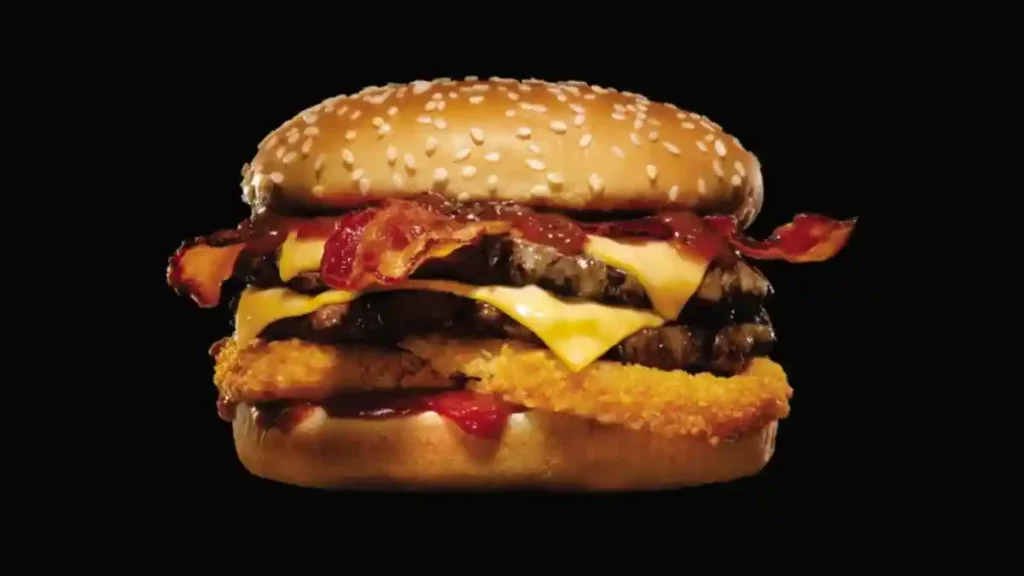 Western Bacon Cheeseburger.