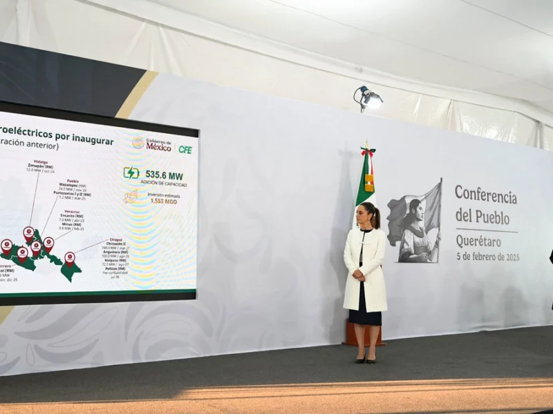 Alista CFE la inauguración de la hidroeléctrica Portezuelos I y II en Puebla