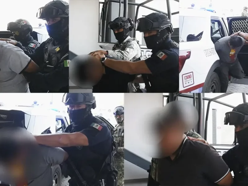 Capturan a cinco huachigaseros en la colonia Gonzalo Bautista  