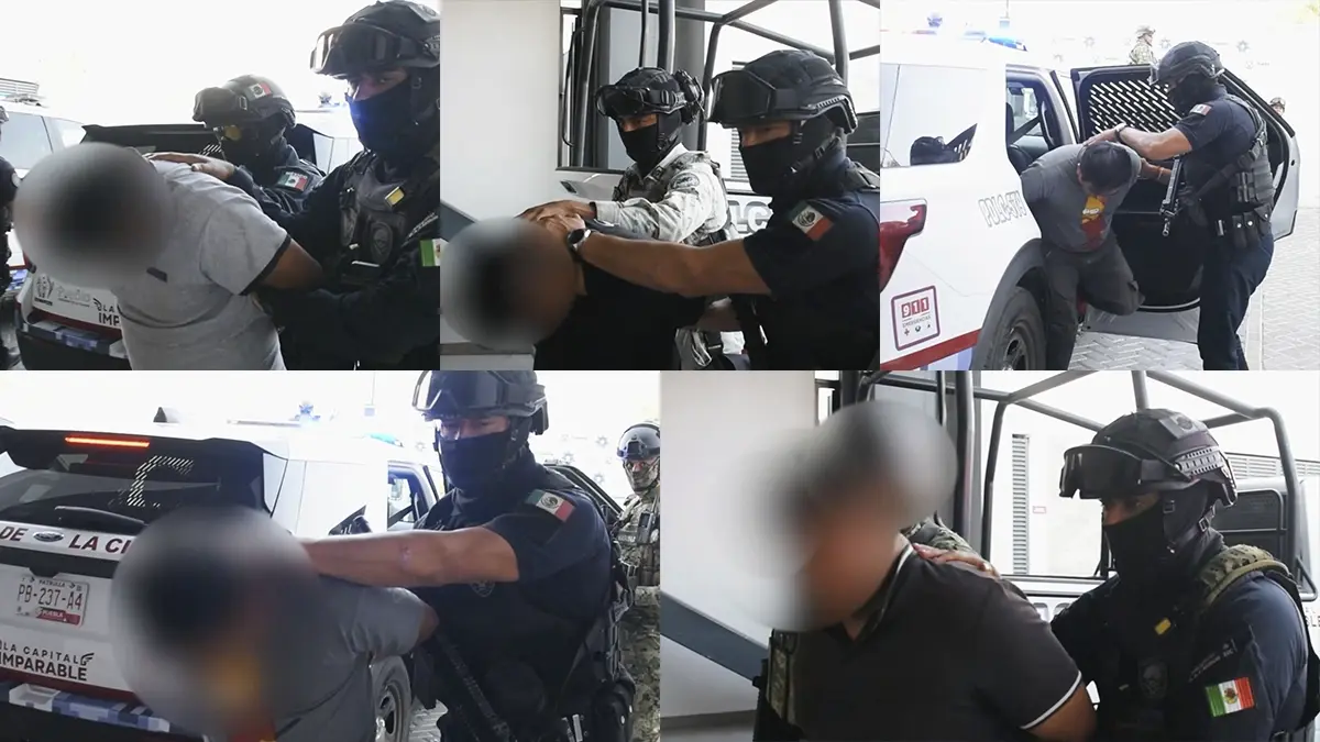 Capturan a cinco huachigaseros en la colonia Gonzalo Bautista  