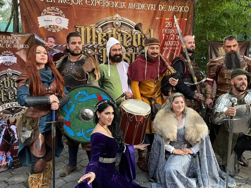Caballeros y justas en el primer Medieval Fest en Tlaxcala: habrá 30% de descuento