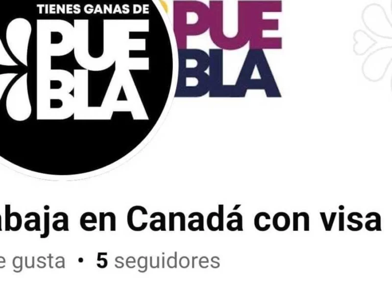 Estas páginas ofrecen en Puebla trabajos falsos en Canadá y Estados Unidos  