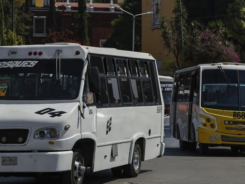 El 40% del transporte en Puebla no está regulado; van por reemplacamiento