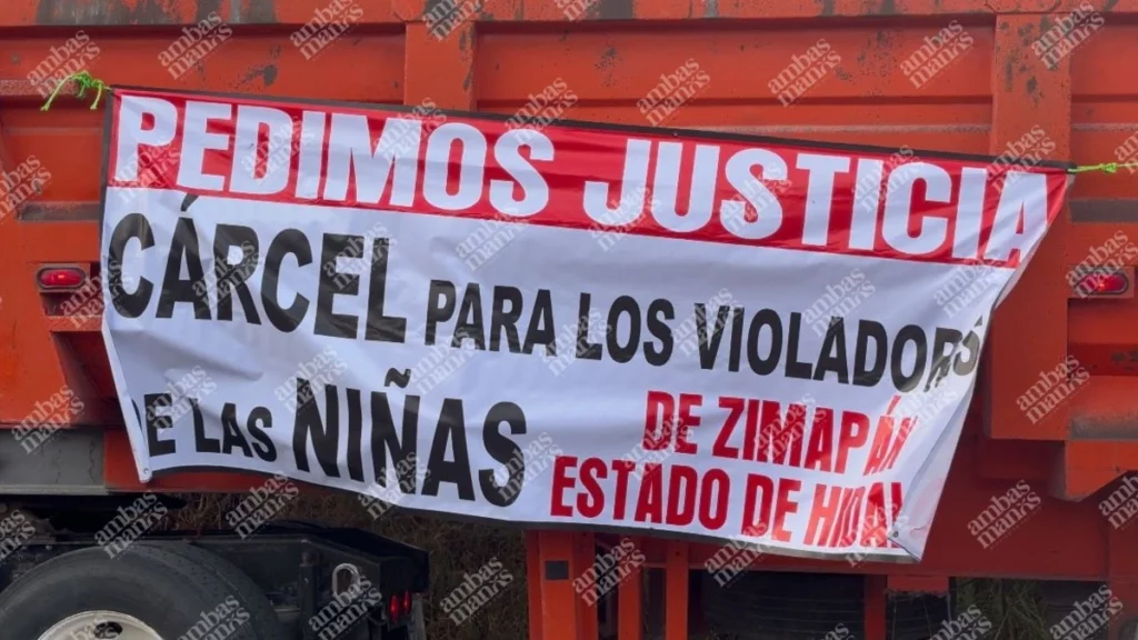 Transportistas de Puebla se unieron al paro por el abuso contra niñas en Hidalgo.