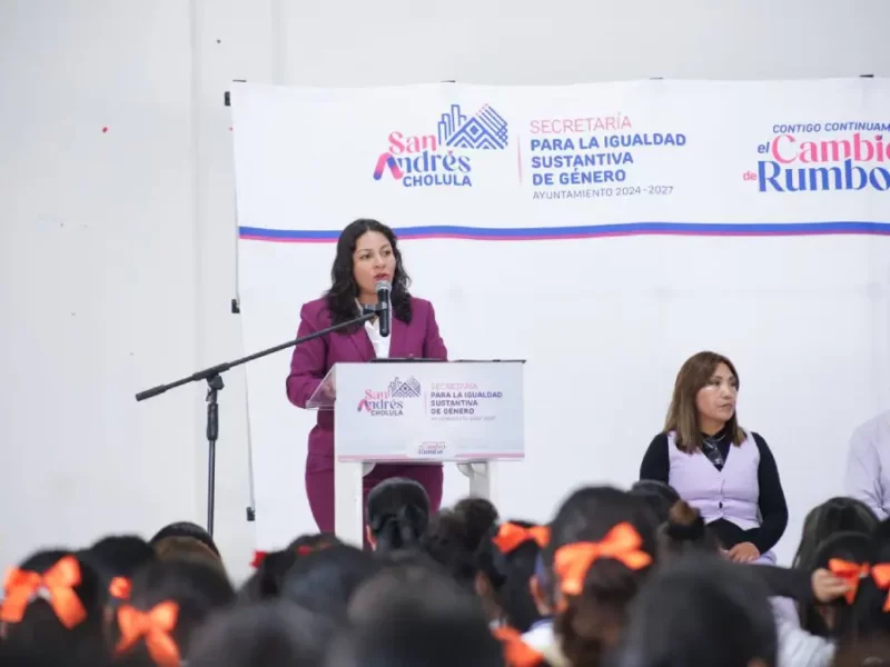 Con Ponencia sobre Derechos de las Mujeres incian las actividades del 8M en San Andrés Cholula