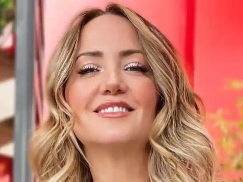 Andrea Legarreta, una de las conductoras del programa Hoy de Televisa.