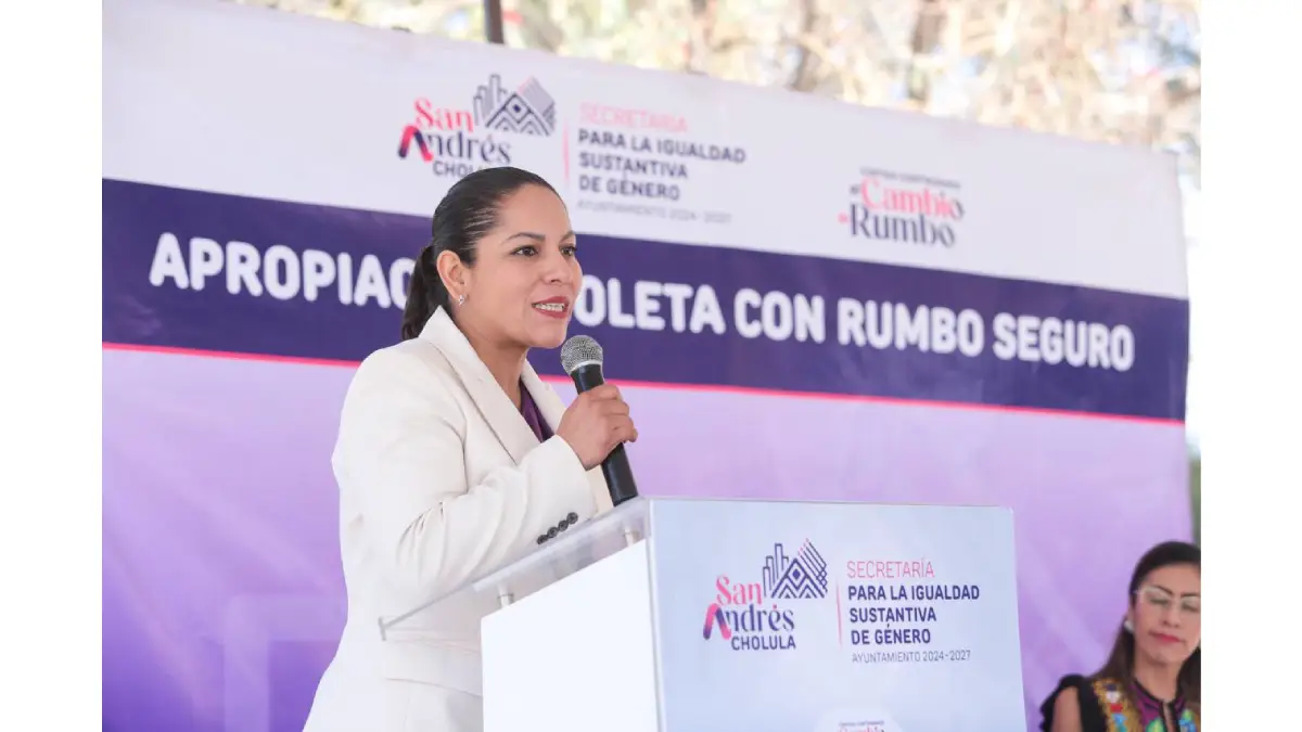 Combate Gobierno municipal de Lupita Cuautle el acoso sexual con 'Apropiación Violeta'