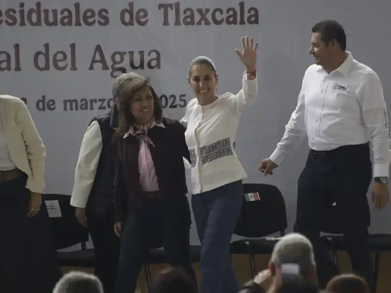 Sheinbaum inicia jornadas de saneamiento del Río Atoyac en Tlaxcala y Puebla.
