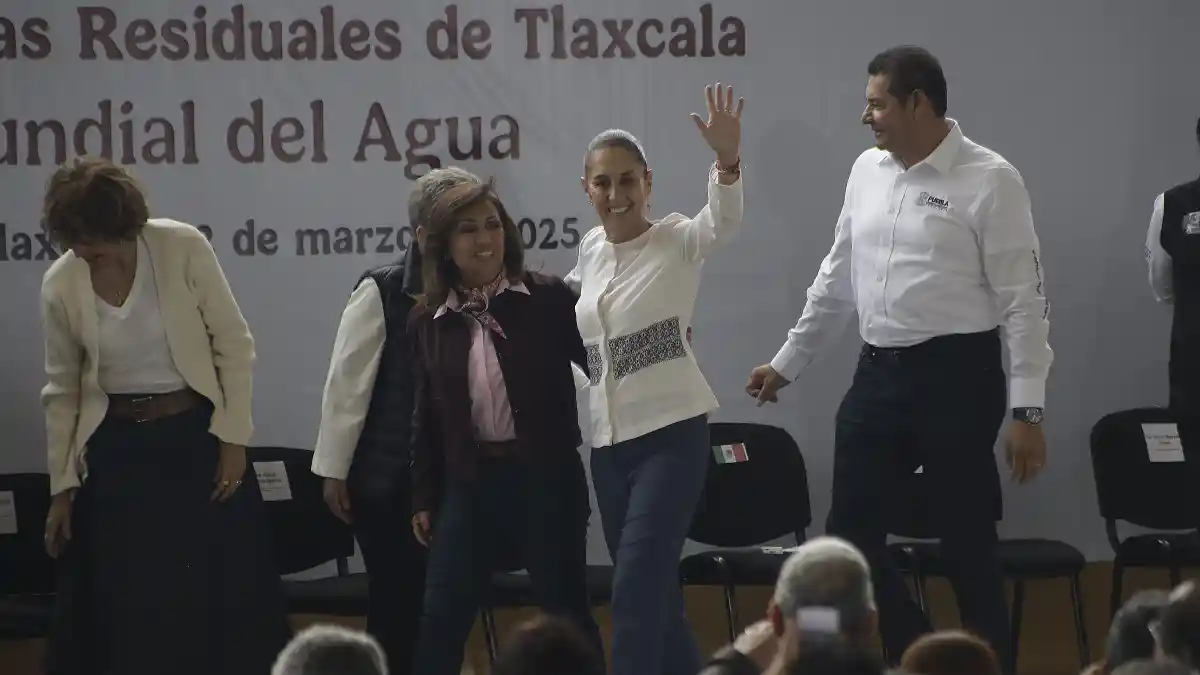 Sheinbaum inicia jornadas de saneamiento del Río Atoyac en Tlaxcala y Puebla.