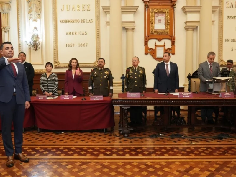 Félix Pallares rinde protesta como titular de la SSC; Armenta reafirma respaldo  