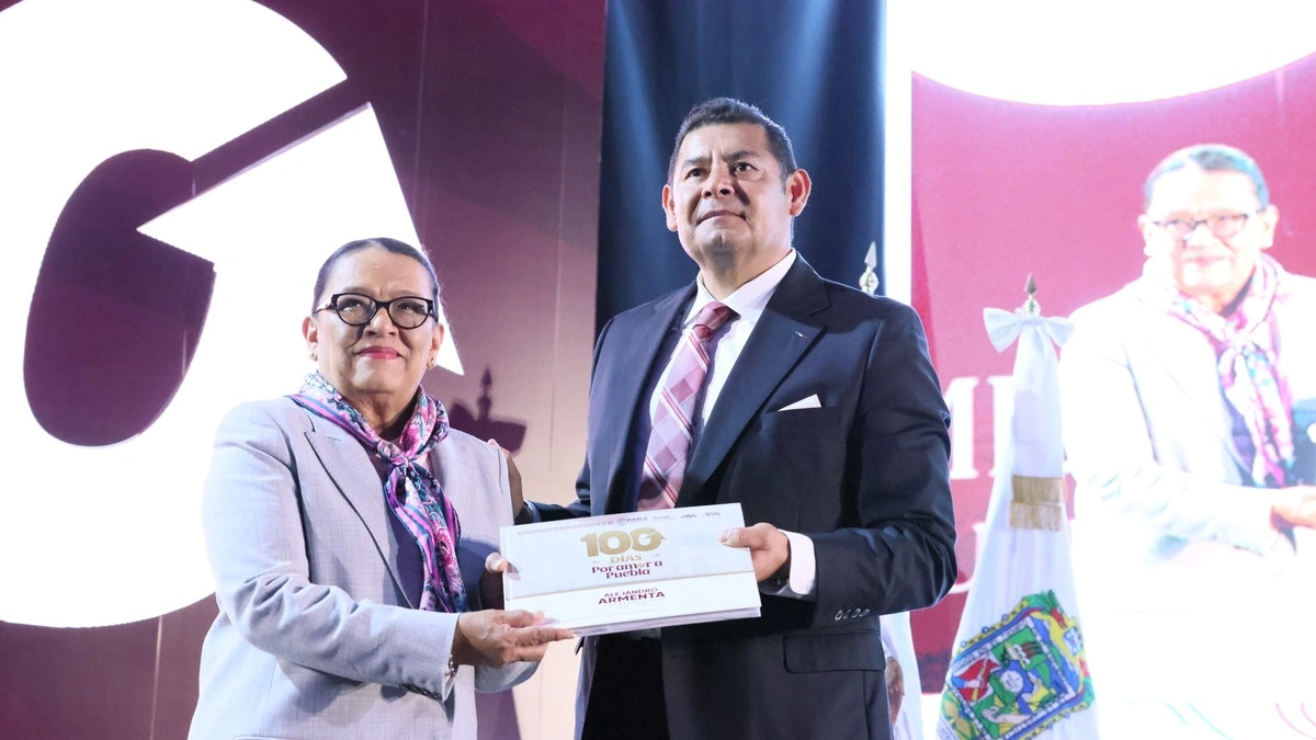 “Estamos viendo resultados palpables todos los días en seguridad”: Rosa Icela en informe de Armenta 
