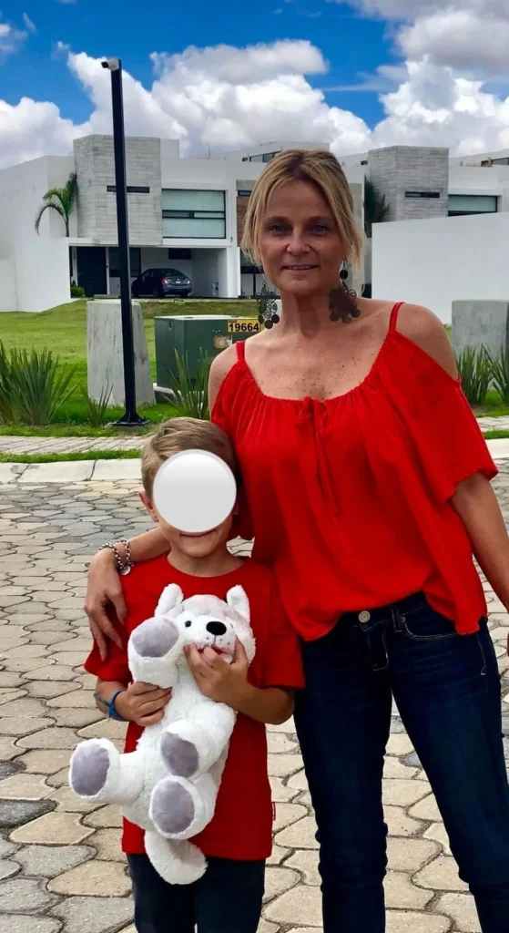 Natalia Andrade, excolaboradora de Gali, tenía un hijo. 