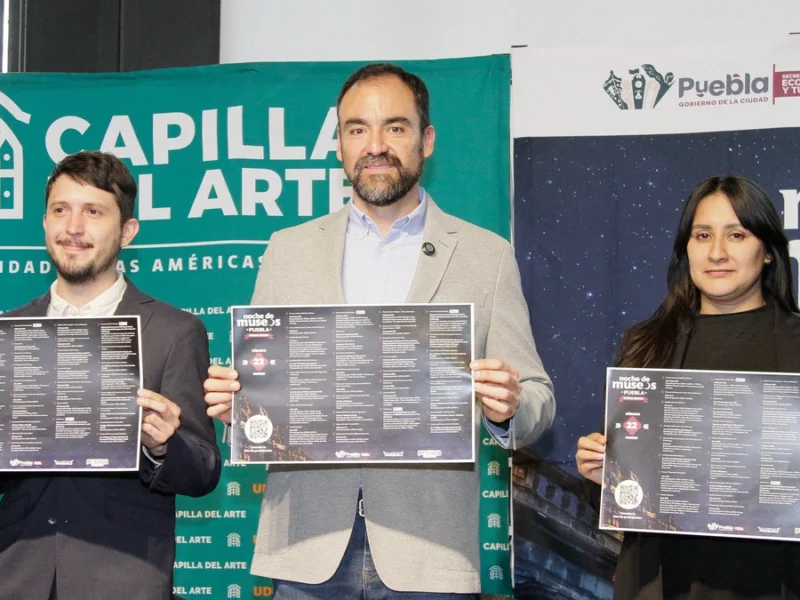 Segunda edición de la Noche de Museos en Puebla; estos recintos participan  