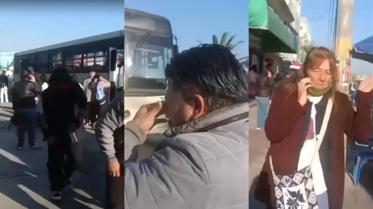 Asaltan camión de los directos Cholula y rocían con gas pimienta a los pasajeros