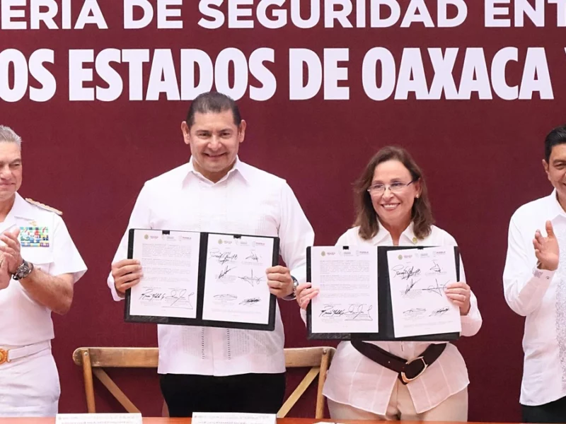 Puebla firma convenio de seguridad con Veracruz; reforzarán vigilancia en carreteras  
