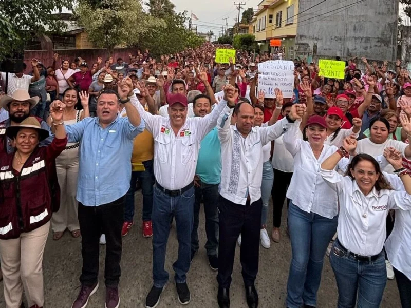 Con gran asistencia de simpatizantes, Neto García cierra campaña en Venustiano Carranza