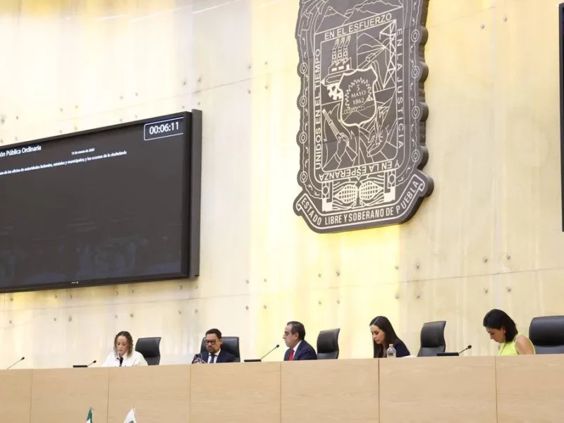 Diputados del Congreso de Puebla avalan que alcaldes contraten líneas de crédito 