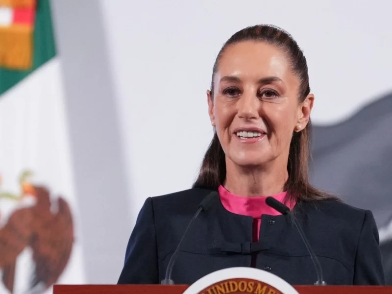 La aprobación de Claudia Sheinbaum crece en plena crisis con EU y llega al 82%